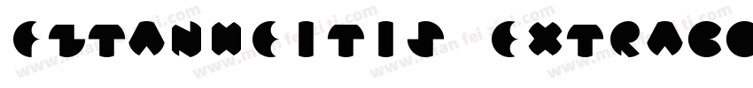 FZTanHeiTiS ExtraBold字体转换